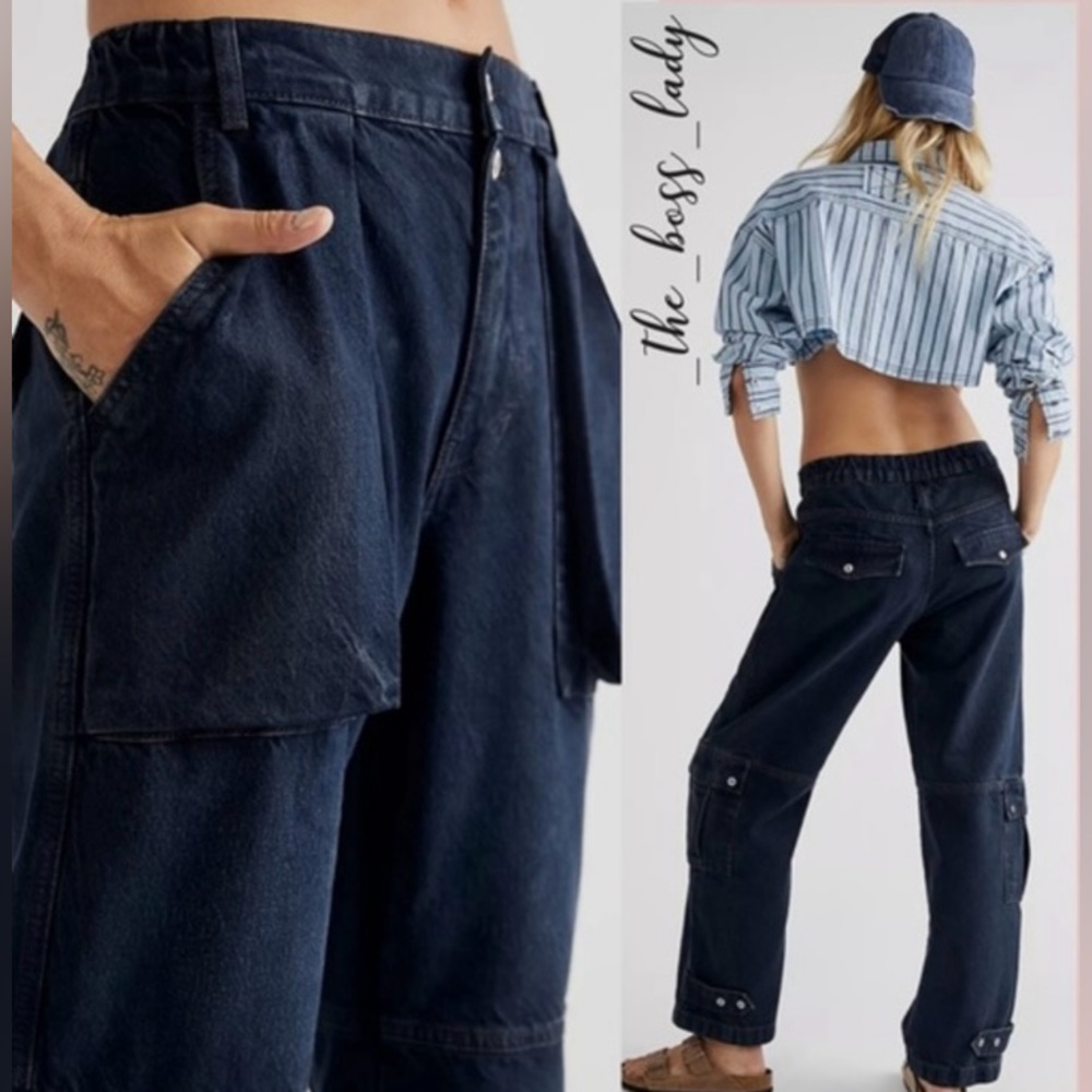 We People We The Free Marx Slouch Cargo Jeans 28 and 30